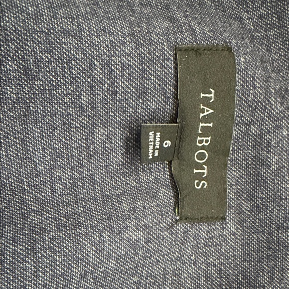 Talbots Dark Blue Blazer with Gold Buttons - Picture 5 of 8